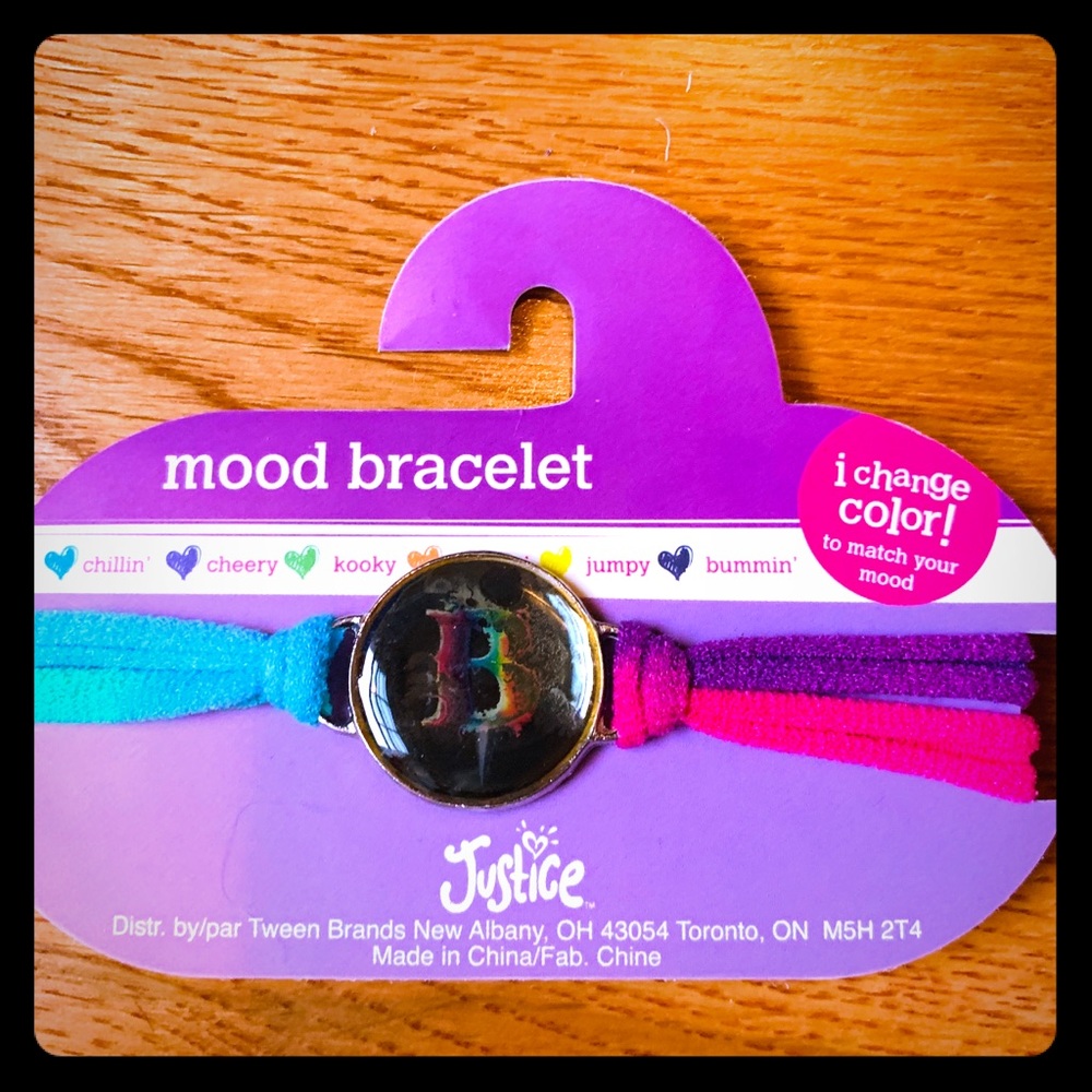 Limited edition Brand New Justice Mood Bracelet